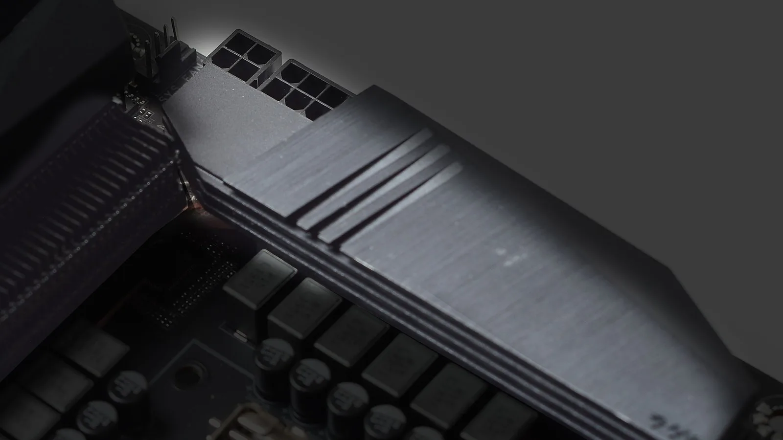 Solid Pin Connectors of power الخاصة بتركيب كابلات مزود الطاقة من أجل المعالج.
