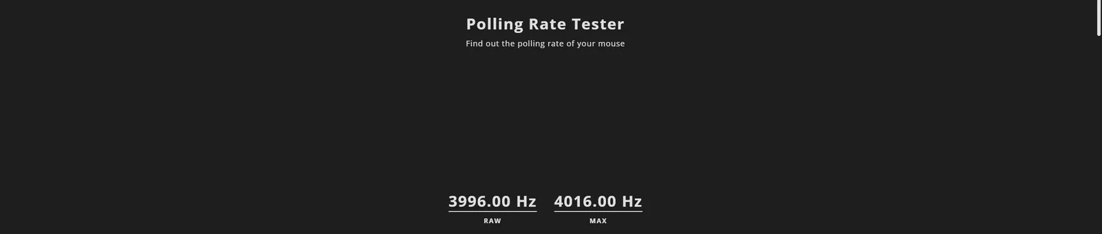 برنامج PollingRateTesterApp