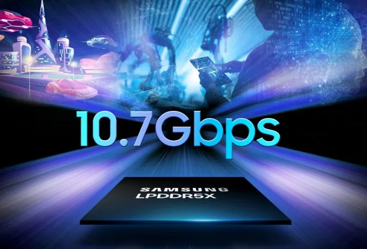 سرعة نقل البيانات في ذواكر LPDDR5.