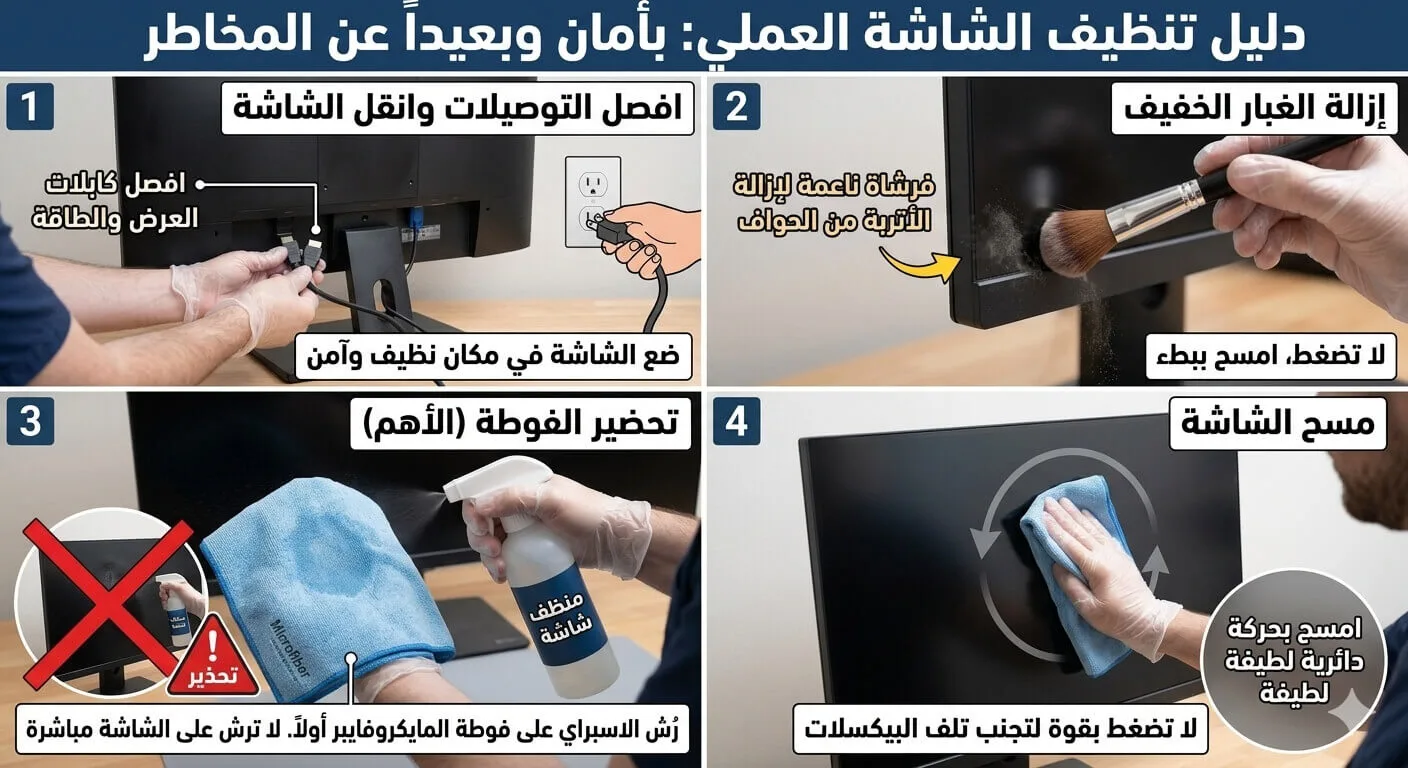 تنظيف الحاسوب