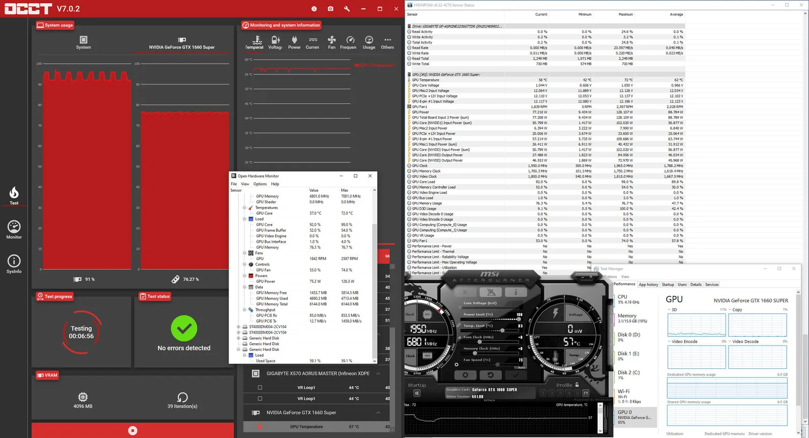 مراجعه كارت EVGA GTX 1660 Super SC Ultra