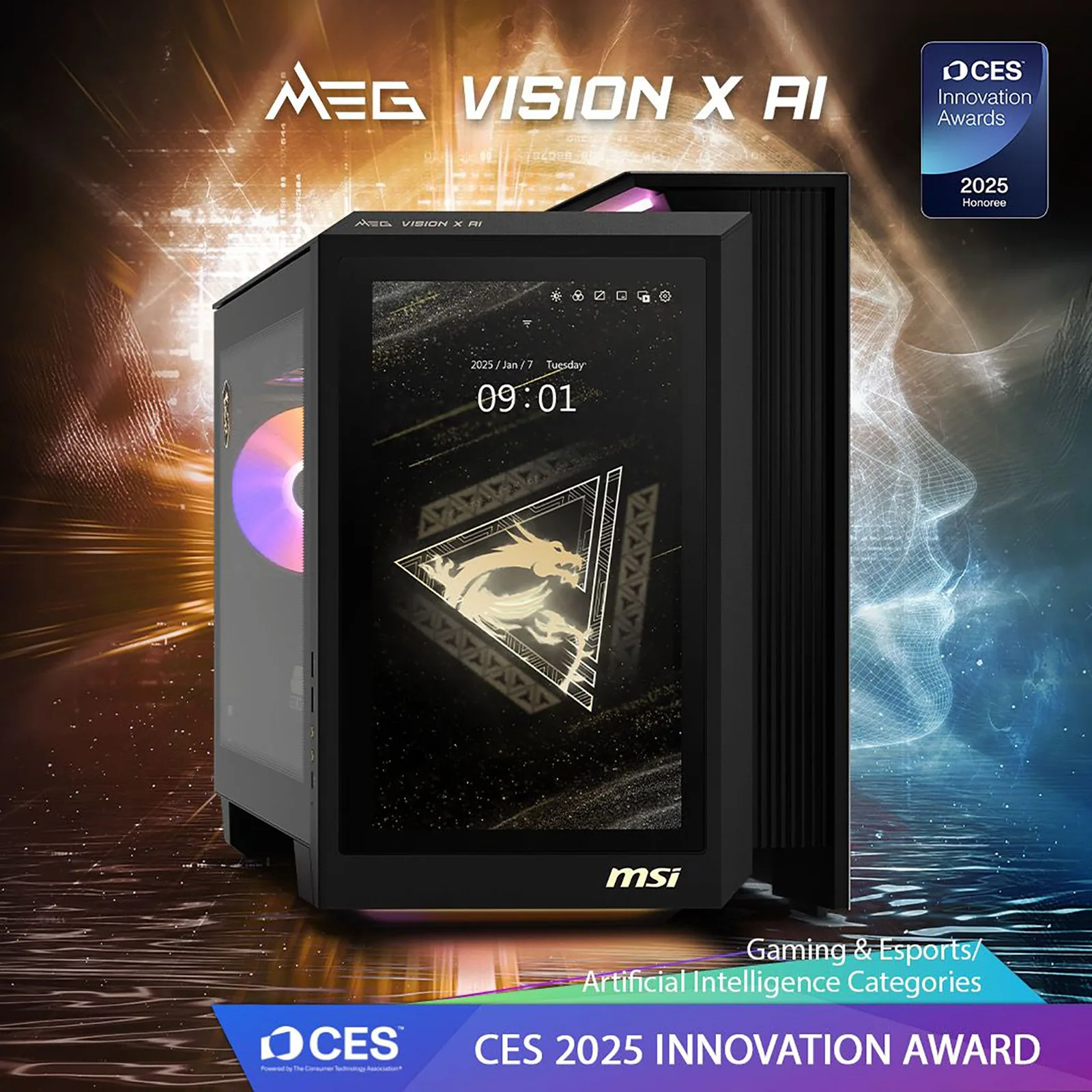 MSI والمستقبل في معرض CES 2025