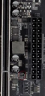 Solid Pin Connectors of power الخاصة بتركيب كابلات مزود الطاقة من أجل اللوحة الأم 24 بن.