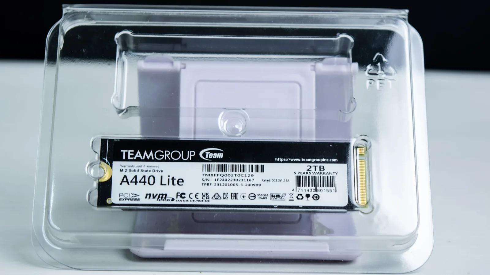 مراجعة وحدة التخزين T-Force A440 Lite