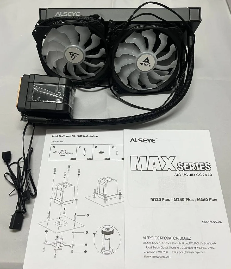 مراجعة مبرد ALSEYE Max M240 Plus