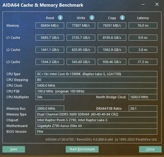 بينما تردد 6000MT/s