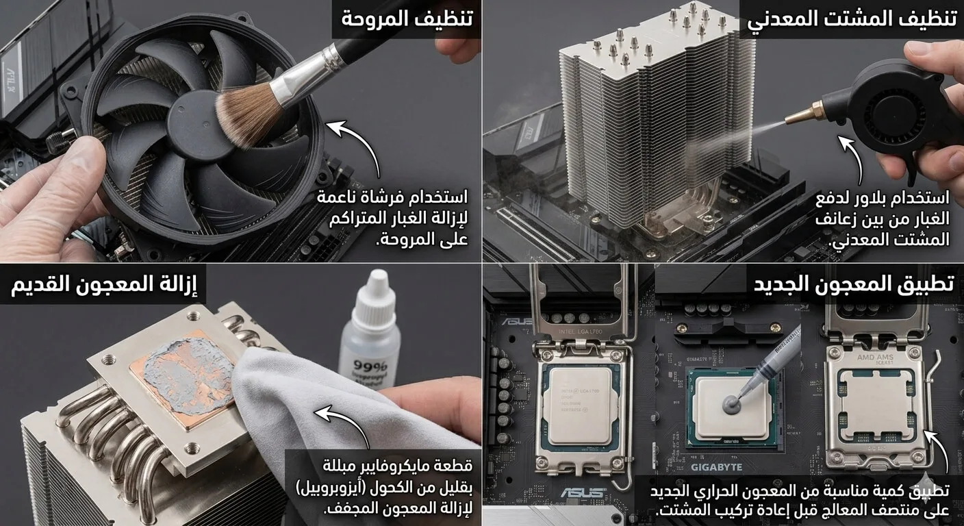 تنظيف الحاسوب