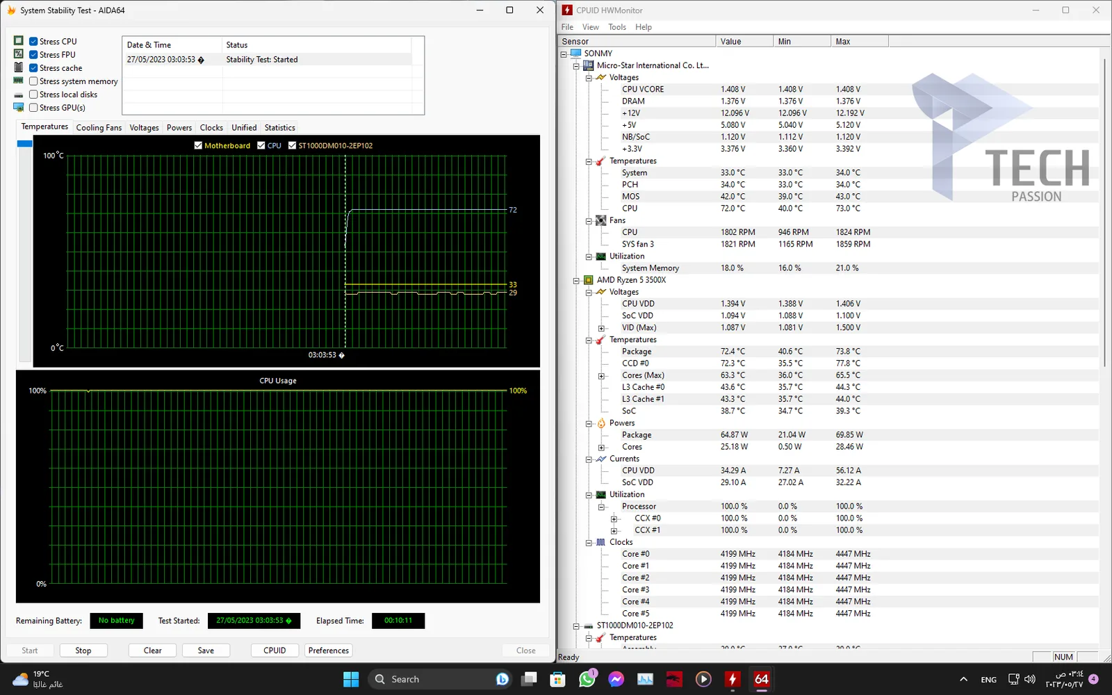 اختبار Aida64