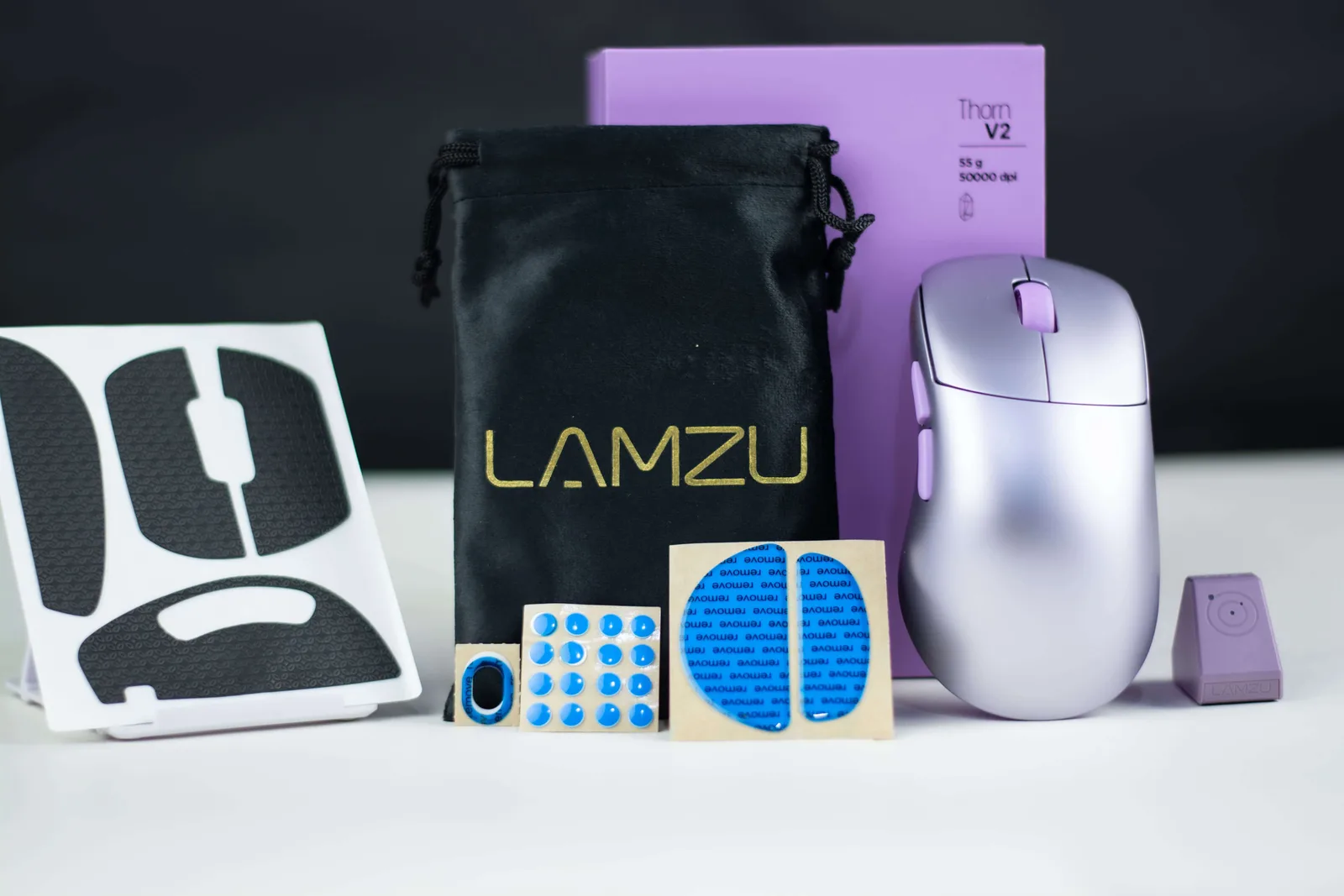 مراجعة ماوس Lamzu Thorn V2 8k  Wireless Mouse