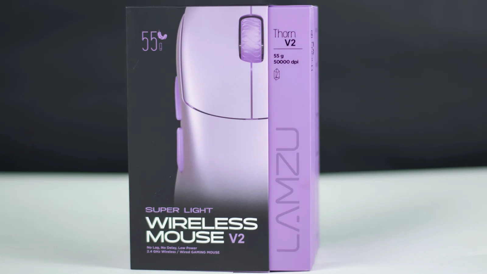 مراجعة ماوس Lamzu Thorn V2 8k  Wireless Mouse